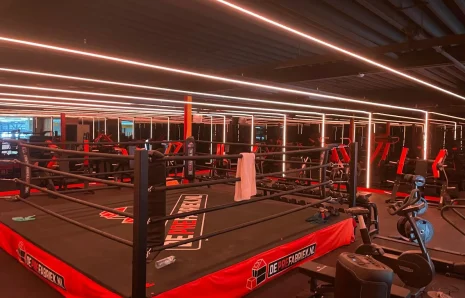 Gym Audiovisuele installatie